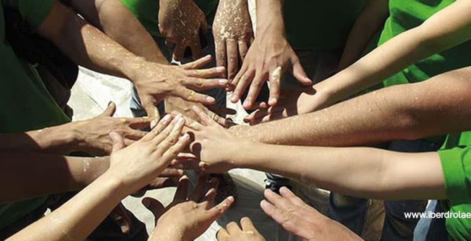 grupo de trabajadores iberdrola españa